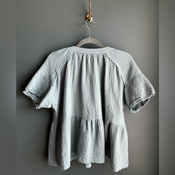 Gauze Babydoll Top - Picture 3 of 4